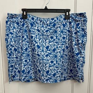 Vineyard Vines Performance Skirt Skort Golf Tennis Blue Size XL